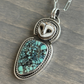 Laura Mears Owl + New Lander Variscite Pendant
