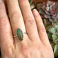 Evans Turquoise Stacker Ring in size 9