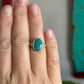 Patagonia Turquoise Oval Ring in size 6.5