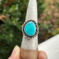 Sleeping Beauty Turquoise Twist Ring in size 8.5