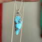 Golden Hills Turquoise Talon Pendant