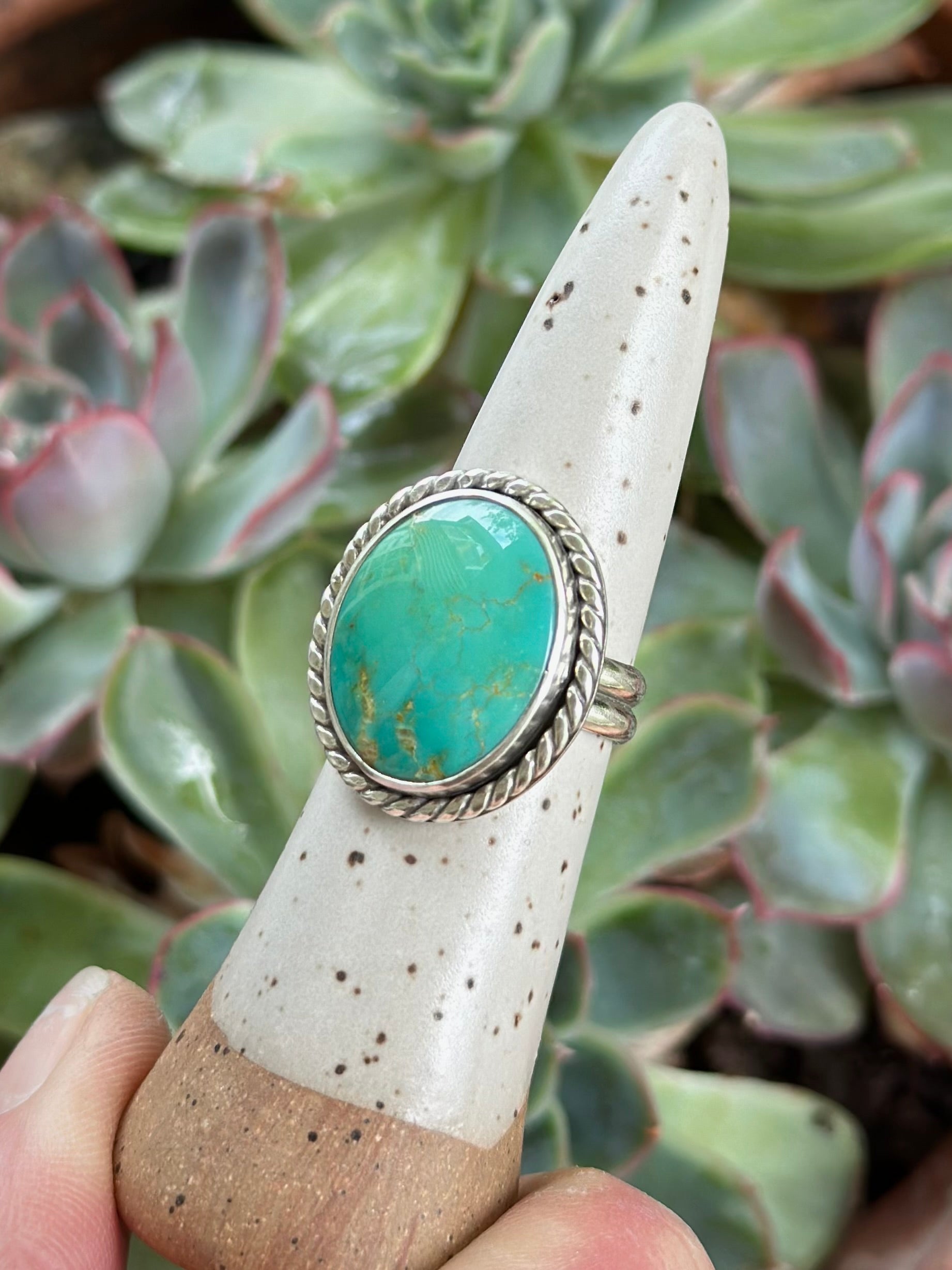 Treasure Mountain Turquoise store Rings - Sterling Silver Turquoise Rings - 14k Gold Fill Turquoise Rings - Dainty Turquoise Stacker Rings