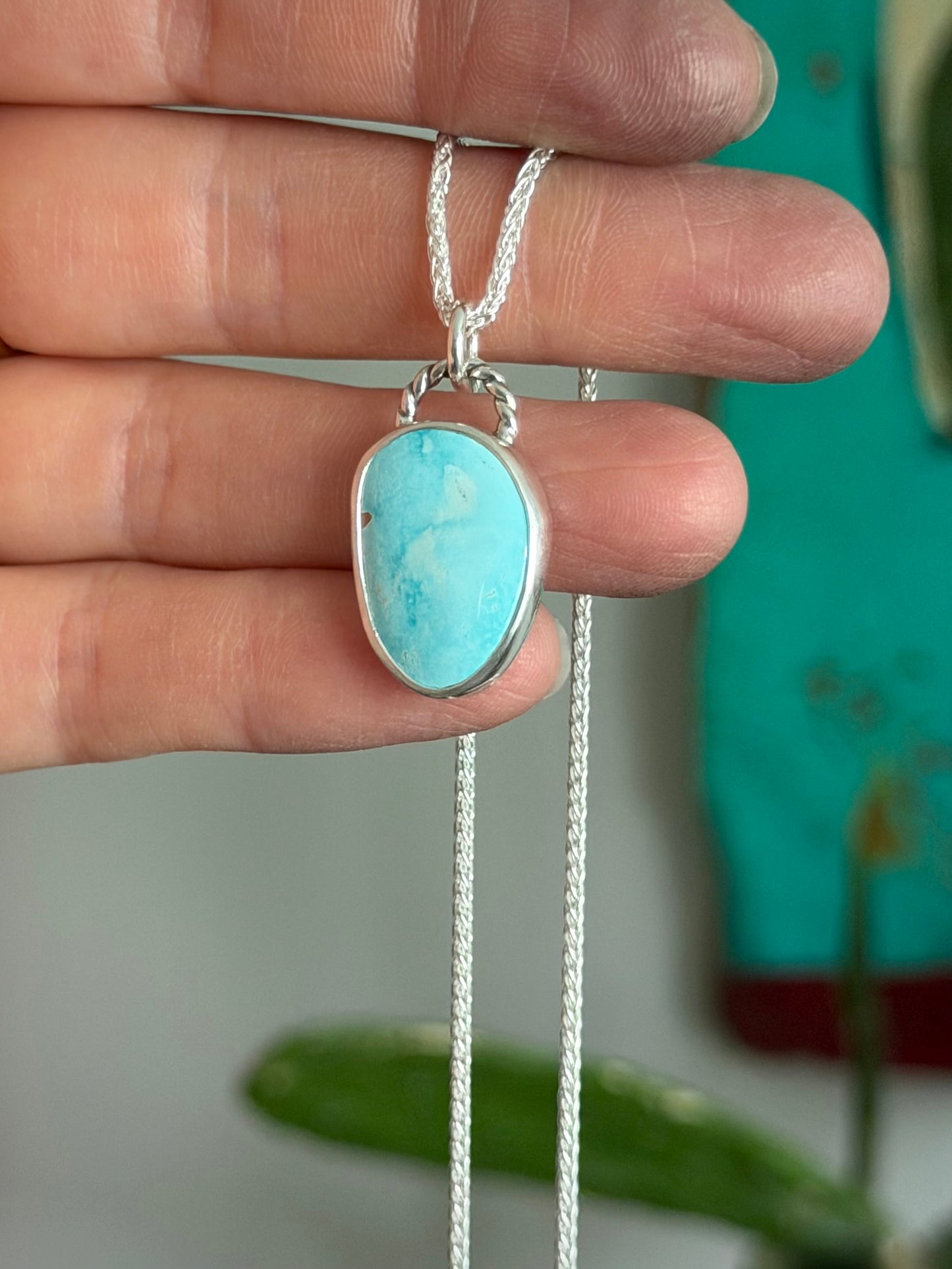 Royston Royal Blue Turquoise Pendant