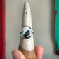 White Buffalo Opalite Ring in size 8.75