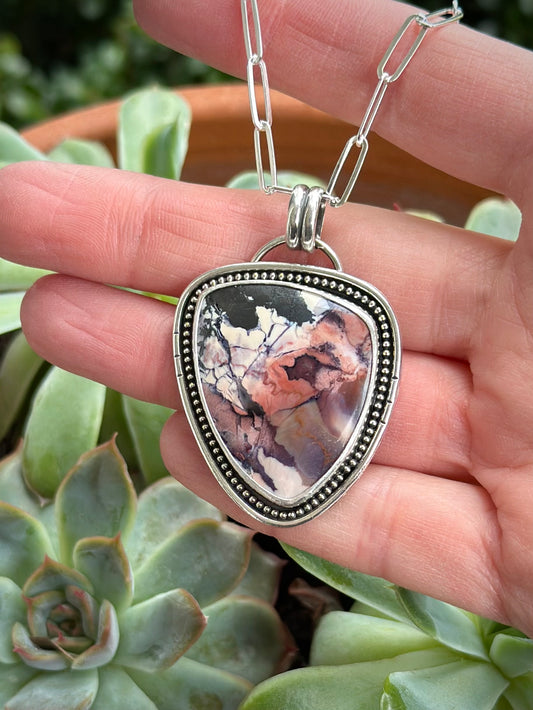 Tiffany Stone Pendant Statement