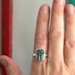 Mystic Sage Variscite Ring size 8.5