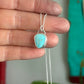 Royston Royal Blue Turquoise Little Necklace in Pale Blue v2