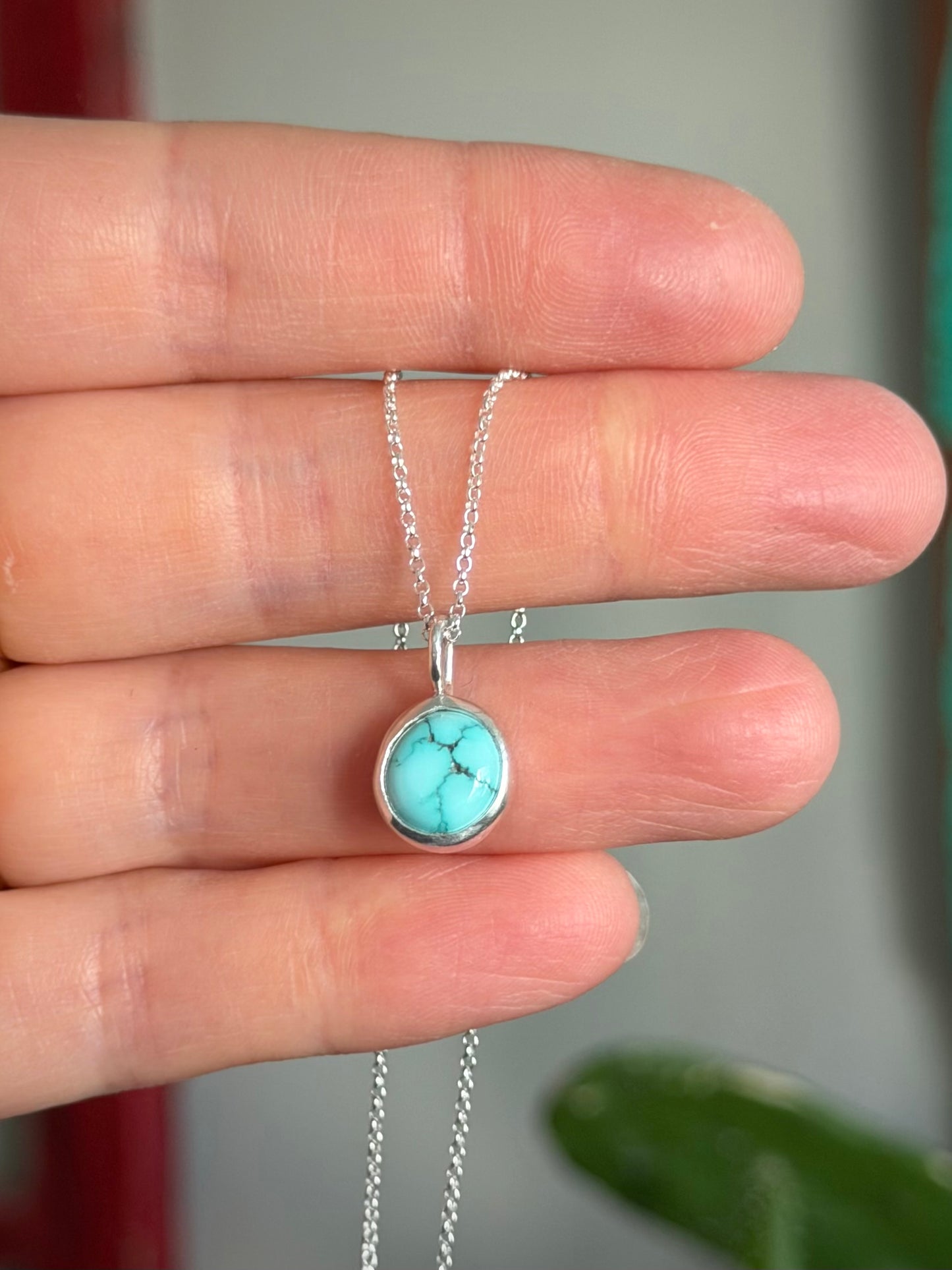 Lone Mountain Turquoise Little Necklace