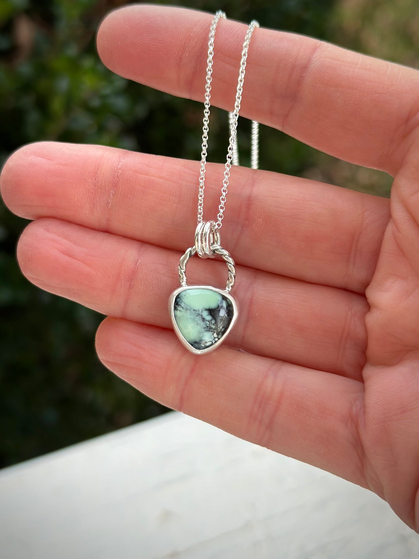 Prince Variscite Tiny Pendant