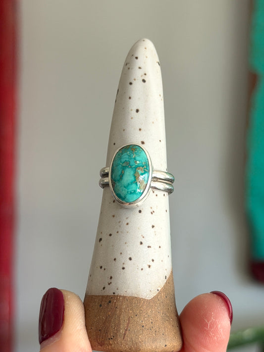 Sonoran Nugget Turquoise Ring size 7.25