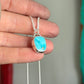 Royston Royal Blue Turquoise Totem Pendant Deeper Blue