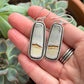 Chicken Track Jasper Bar Earrings