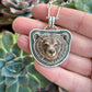 Laura Mears Bear Face Pendant