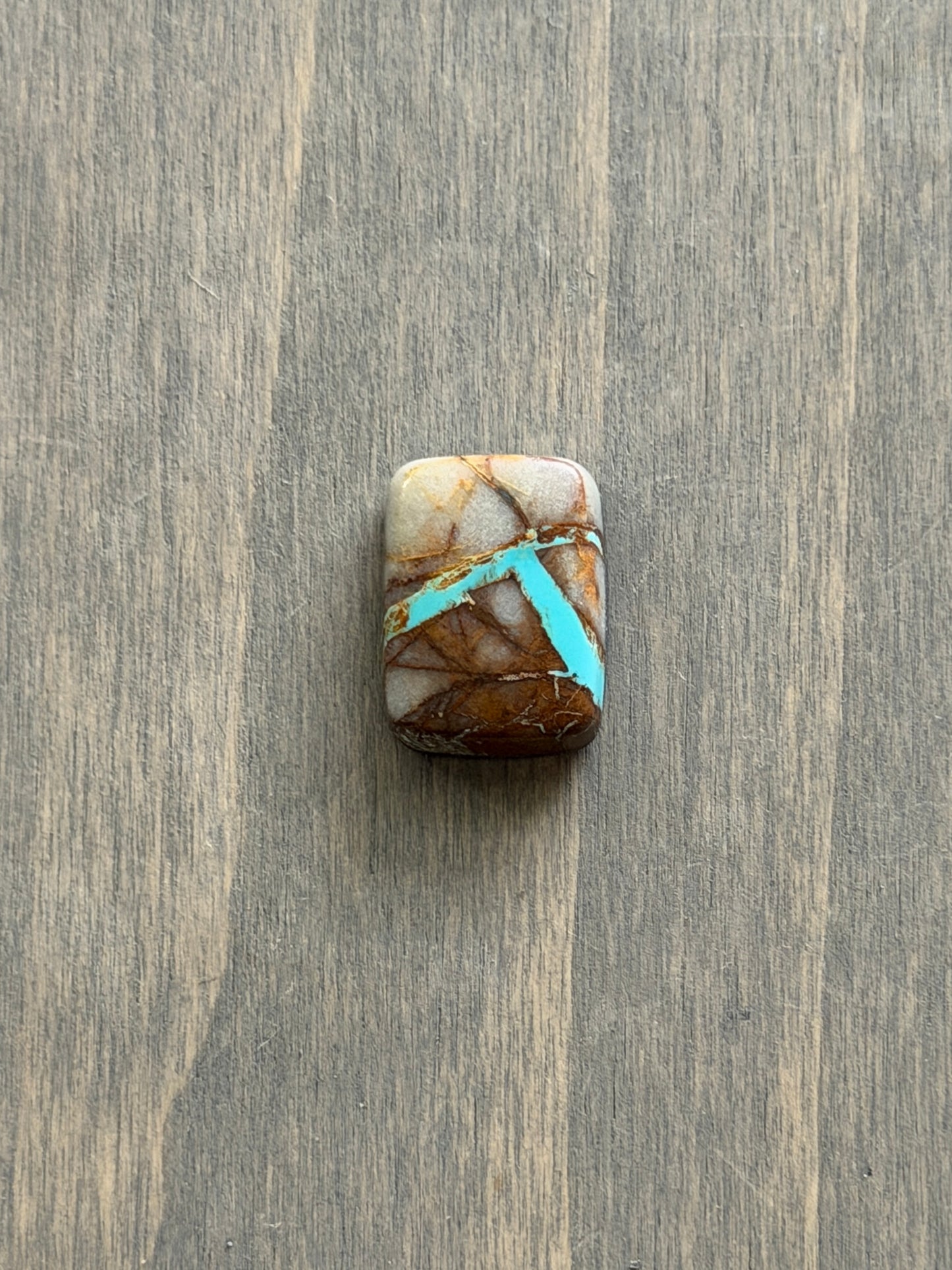 MTO Royston Ribbon Turquoise Ring in Your Size v8