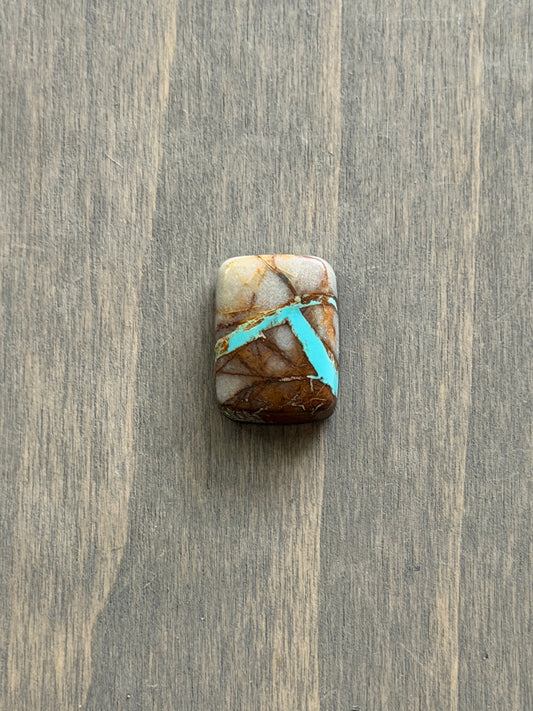 MTO Royston Ribbon Turquoise Ring in Your Size v8