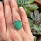 Hardy Pit Turquoise Ring in size 7.75