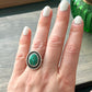 Emerald Valley Turquoise Shadowbox Ring in size 7.75
