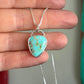 Royston Royal Blue Turquoise Necklace in Pale Blue Twist