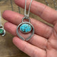Number 8 Turquoise Naja Necklace