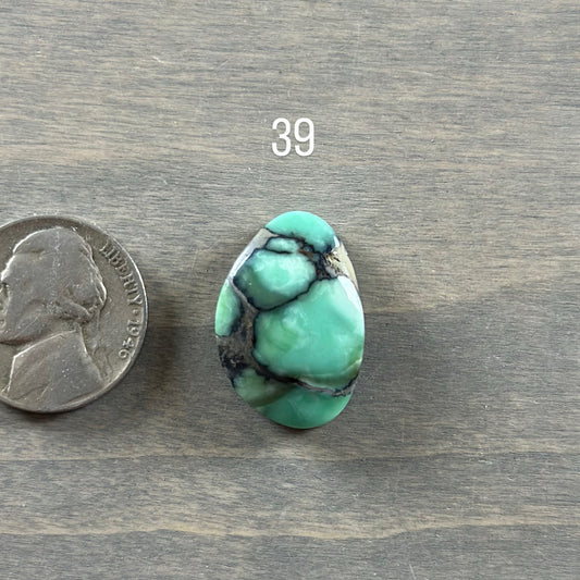 Desert Bloom Variscite Cabochon 39