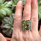 Nautilus Variscite Ring size 9.75