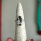 White Buffalo Ring Fleur Band size 6