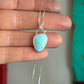 Royston Royal Blue Turquoise Necklace in Pale Blue v3