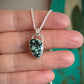 Blueboy Variscite Black + Mint Pendant