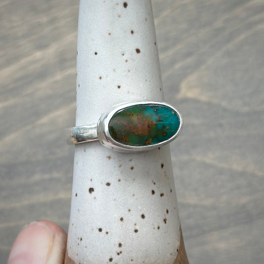 Evans Turquoise Ring in size 8-1/2