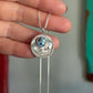 Buffalo Nickel Golden Hills Turquoise Necklace 1925