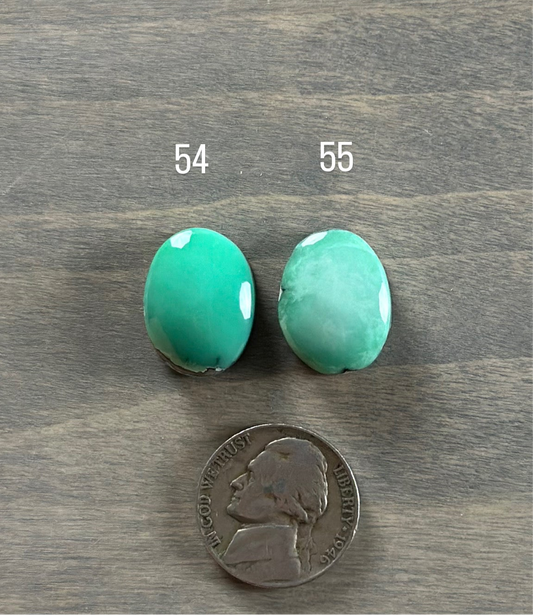 Desert Bloom Variscite Cabochon 54, 55