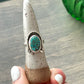 Sierra Bella Turquoise Arch Ring in size 8.25