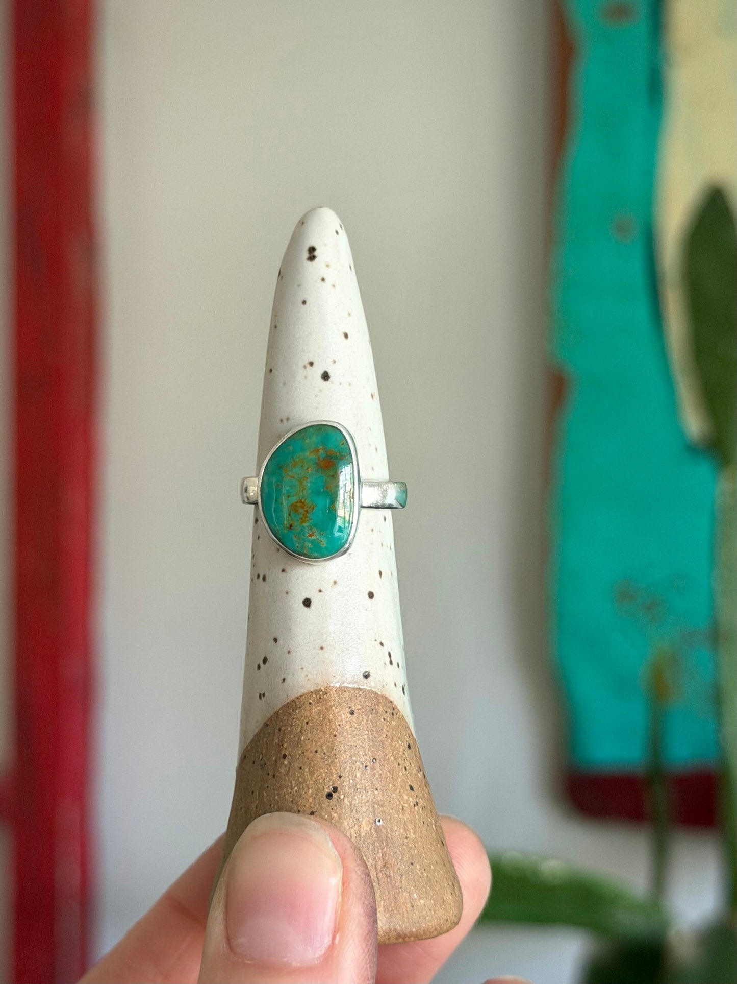 Evans Turquoise Ring size 6