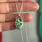 Royston Royal Blue Turquoise Twist Necklace in Green