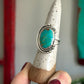 Kingman Turquoise Funky Ring size 8.25