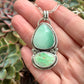 Desert Bloom + Australian Variscite Color Totem Pendant Large