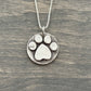 Paw Print Necklace