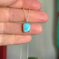 Royston Royal Blue Turquoise Little Necklace in Blue