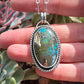 Morenci 2 Turquoise Chunky Twist Pendant