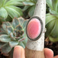 Pink Conch Shell Ring in size 9