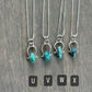 Pinned Sierra Nevada Turquoise Bead Necklaces