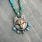 Supernova Turquoise + Laura Mears Wolf Pendant