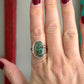 Patagonia Turquoise Art Deco Ring size 9