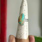 Royston Boulder Turquoise Ring in size 7