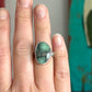 Desert Bloom Variscite Olive Ring size 6.25