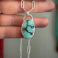 Desert Bloom Variscite Oval Pendant v2