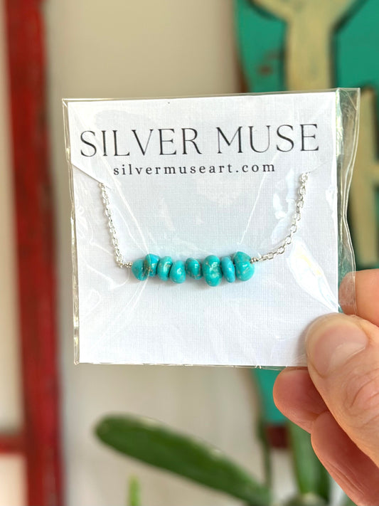 Sierra Nevada Turquoise Bead Necklace