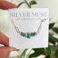 Thin Sierra Nevada Turquoise on Paperclip Chain