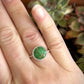 Emerald Valley Turquoise Twist Stacker Ring in size 8