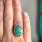 Turquoise Mountain Turquoise Ring in size 7.5